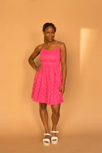 Load image into Gallery viewer, bright pink dress