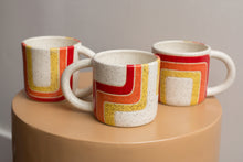 Load image into Gallery viewer, retro 70&#39;s stripes mug