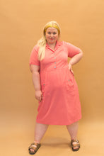 Load image into Gallery viewer, pink collared dress