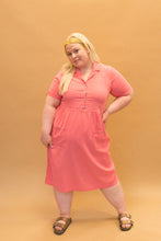 Load image into Gallery viewer, pink collared dress
