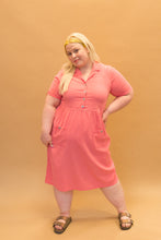 Load image into Gallery viewer, pink collared dress
