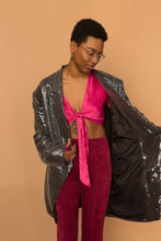 Load image into Gallery viewer, sequin blazer