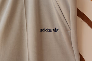 gray adidas track pants