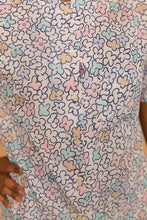Load image into Gallery viewer, white pastel flower shirt