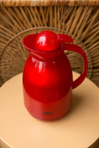 red thermos carafe pitcher