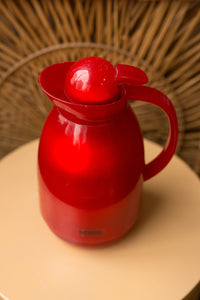 red thermos carafe pitcher